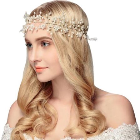 Kristall brudkronor silver bröllop diadem för brudar pärla