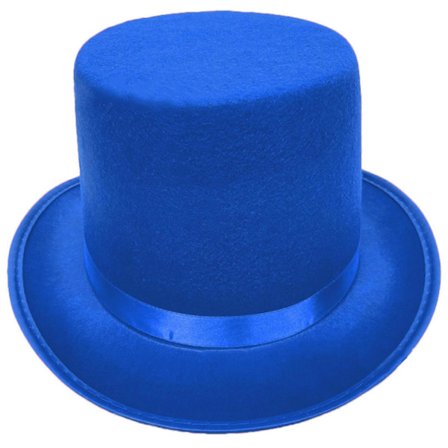 Elegant Sceneopptredener Høy Hatt Cosplay Kostyme Gentleman Hatt med Rullekant Voksen Karneval Party Fotografering Hatt Gul S
