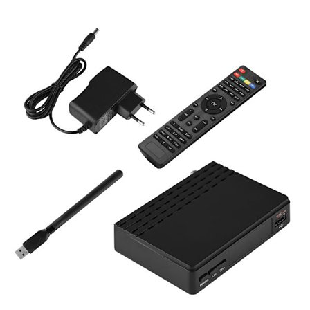 Älykäs digitaalinen satelliitti-TV-vastaanotin WIFI Freesat / Gt Media V7S HD FTA DVB S2 V7HD