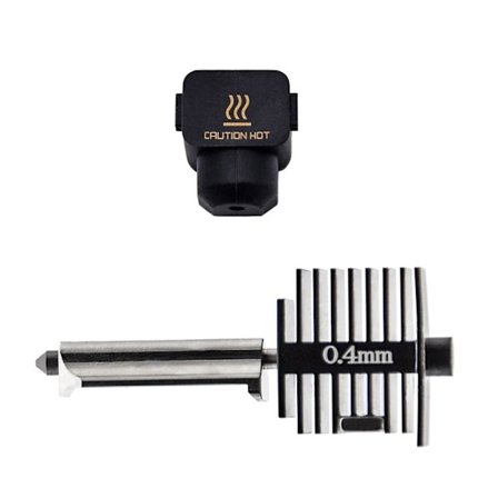 3D-skrivare Hotend Kit Härdat Stål Munstycke Hot end Kit 0.2/0.4/0.6mm Munstycken för Bambu Lab A1 Mini
