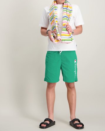 Champion Beachshort Groen Badmode/badjassen Jongens - Kids Brand Store