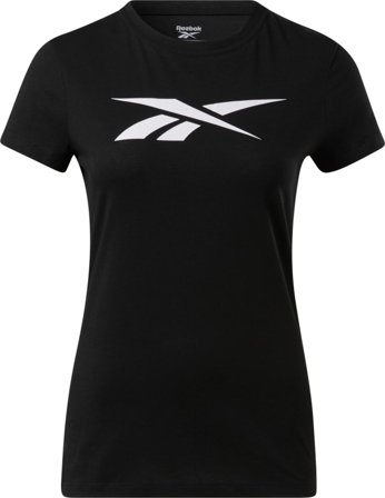 Reebok Women's Training Essentials Vector Graphic Tee Women short-sleeved sweaters Black L