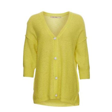 RUE de Femme Camse Cardigan Gul, Dame Cardigans