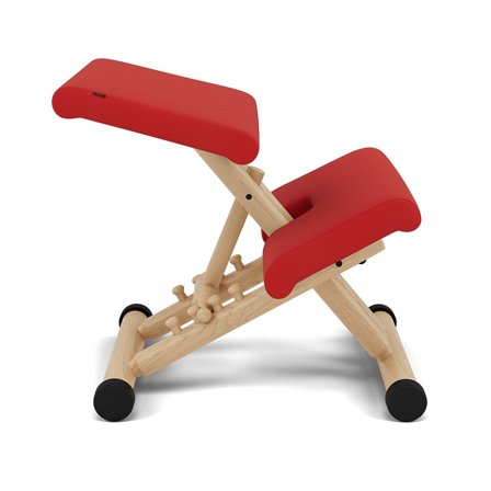 Varier Furniture Multi - Red Polyester - Natural base