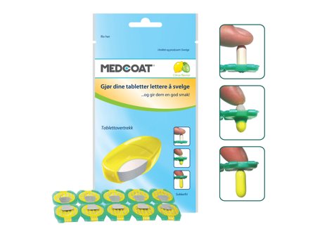 Medcoat Tablettovertrekk, 10 stk.