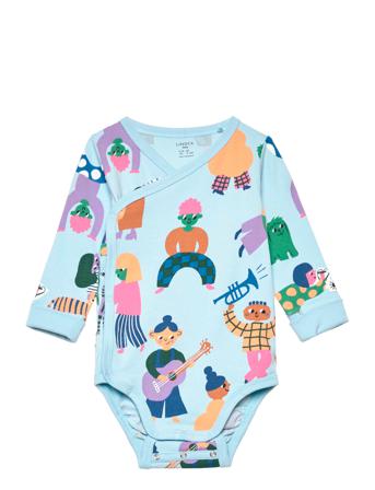 Body Wrap People Bodies Long-sleeved Monivärinen/Kuvioitu Lindex