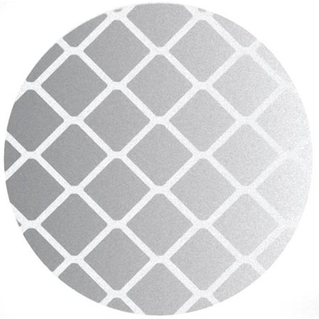 20-pakning runde selvklebende reflektorer 50 mm Sikkerhet i mørket Refleksklistremerker Sykkelklistremerker på barnevogn (Hvit)