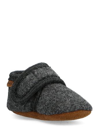 Baby Wool Slippers Grey En Fant