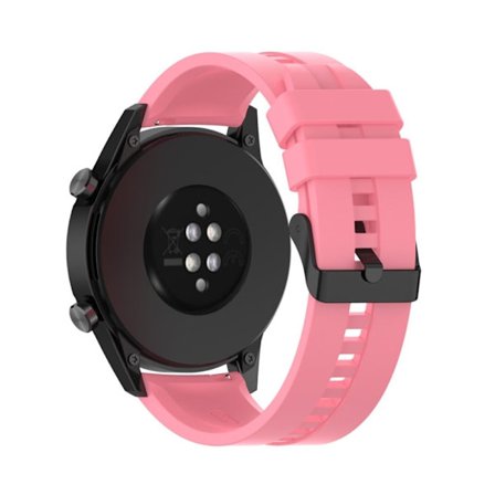 22 mm universal klockarmband i silikon - Rosa