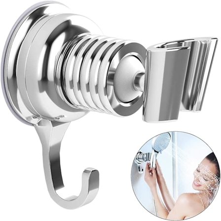 Krom Showerholder - 360° Justerbar Shower