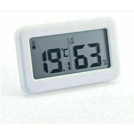 Indendørs Termometer Hygrometer - Høj Præcision - Digital Temperatur- og Luftfugtighedsindikator