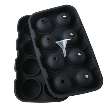 Rund ishockeyform Isballkubebrett Silikonform