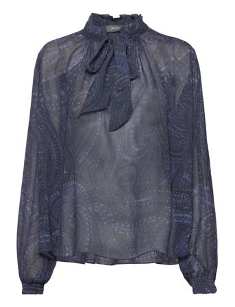 Jemana Paisy Blouse Blue MOS MOSH