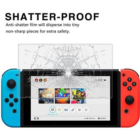 Skärmskydd till Nintendo Switch - CENBLUE 9H Premium skärmskydd i härdat glas till Nintendo Switch