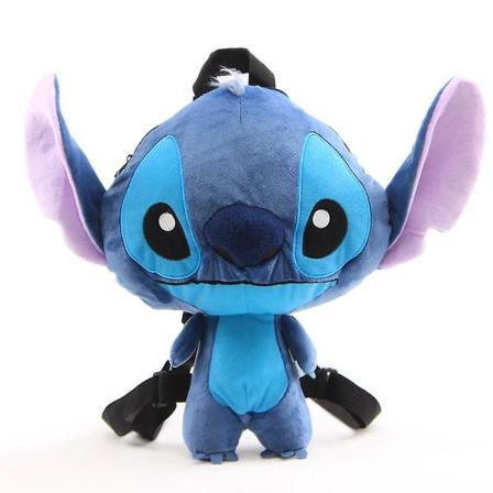 30cm Lilo och Stitch Plyschleksak Väska Mjuk Fylld Dockfigur Leksak Barn Blue Bag
