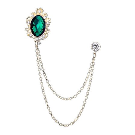 Metall Brosje Nål Klemmer For Kvinner Menn Dress Smoking Slips Hatt Skjerf Fargerik Hatt