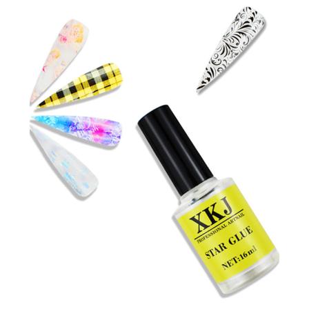 16 ml Nail Art lim för folieklistermärken Överföringstips Nail Art Adh Color onesize
