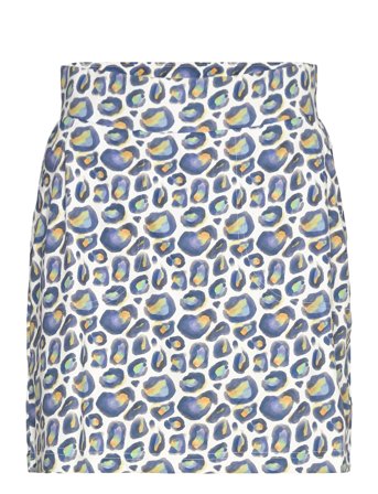 Printed Dull Pull-On Skort 45 Cm Blue Daily Sports