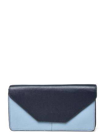 Elvira Wallet Bags Card Holders & Wallets Wallets Blå RE:DESIGNED EST 2003*Betinget Tilbud