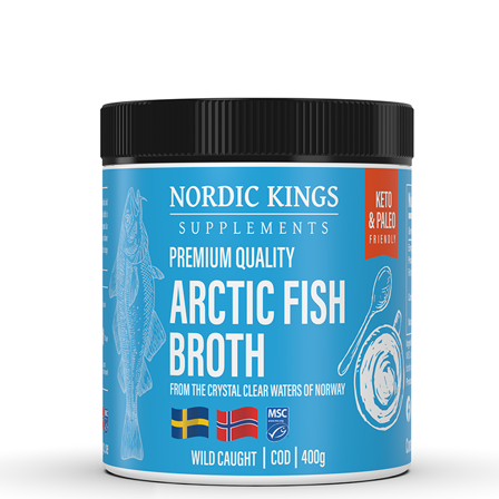 Nordic Kings Arktisk Fiskbuljong Premium MSC 400 g