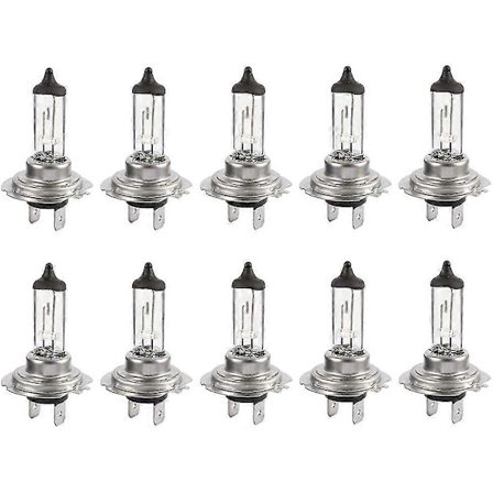 10 stk. H7 12v 55w Super Lyse Pærer Lang Levetid Xenon Halogen Pære Til Nærlys Fjernlys