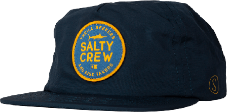 Salty Crew First Mate 5 Panel caps Blue OneSize