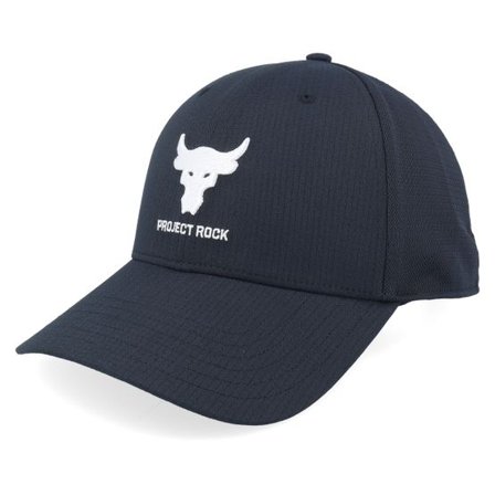 Under Armour - Svart trucker Keps - Project Rock Black Trucker @ Hatstore