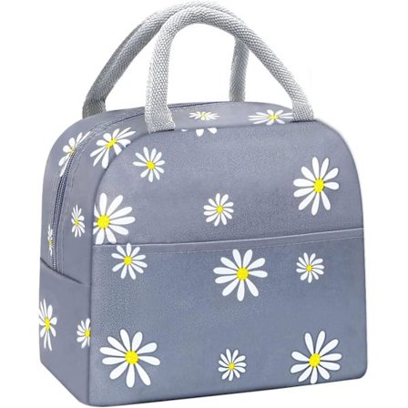 Matposer for kvinner, isolert matpose kjølebag for matbokser vanntett stoff piknikveske for kvinner voksne studenter jobb utendørs piknik