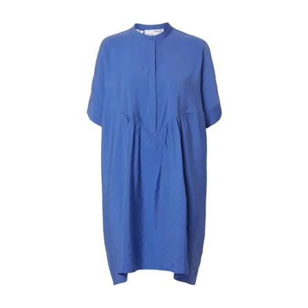 Selected Femme Mona-Viola ss oversize short Kjole Blå, Dame