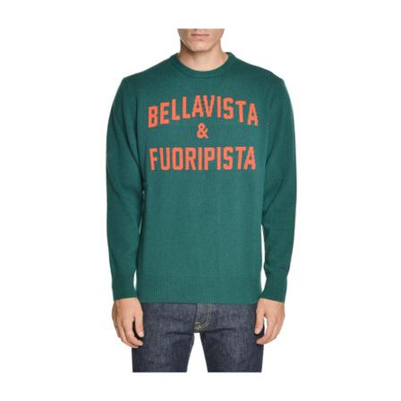 MC2 Saint Barth Bellapista plush 5181 Grøn, Herre Strik