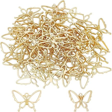 Butterfly hänge ihåliga ram hängen pressade blomma hantverk