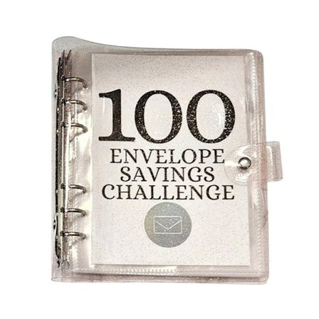 6-rings budsjettperm med kontantkonvolutter og klistremerker, budsjettpermplanleggernotatbok for budsjettering og sparing