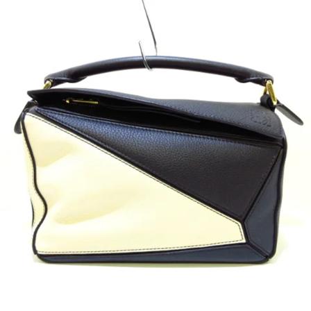 Loewe Pre-owned, Pre-owned Leather handbags Zwart, Dames, Maat:ONE Size