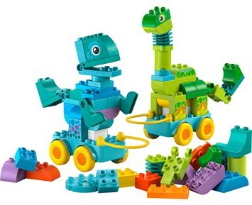 LEGO-DUPLO Town 3-i-1 Dinosaurer på hjul 10451-LEGO DUPLO Town 3-i-1 Dinosaurer på hjul 10451-LEGO-LEGO