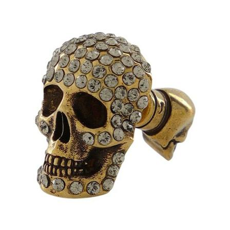 Alexander McQueen Earrings gul, Dam Örhängen, Dam, Storlek: ONE SIZE