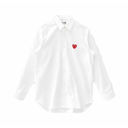Comme des Garçons Casual Shirts Hvid, Herre Skjorter
