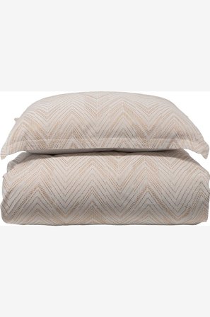 Halvor Bakke - Sengesæt Zeva - Beige - Sengesæt - 150X210 - Fra Homeroom