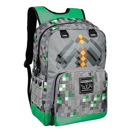 Minecraft Skolväska Grundskolebarn Skolväska Ryggsäck Stil 2 - Perfet