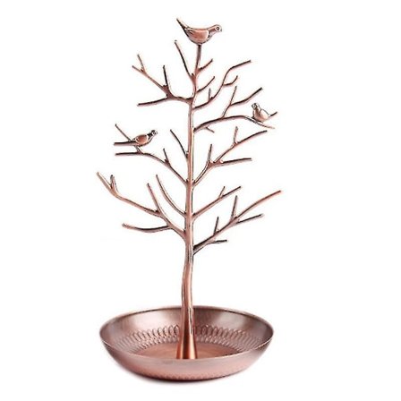 Smyckesställ Antik Fågelträd Örhängen Halsband Armband Förvaring