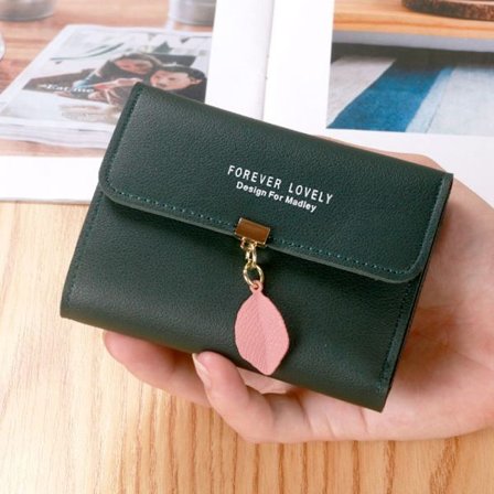 Kort plånbok Hasp myntväska GRÖN - high quality