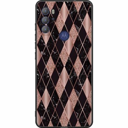 Motorola Moto G60s Svart Skal Mönster