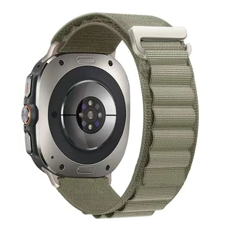 Alpine Nylonarmband kompatibel med Samsung Galaxy Watch 8 44mm 40mm Classic 46mm Bekvämt armband Galaxy Watch Ultra 2025 47mm