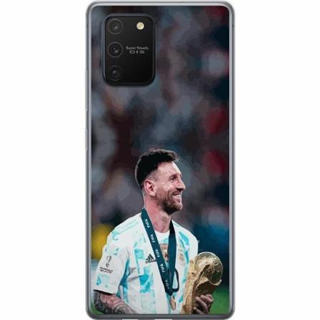 Samsung Galaxy S10 Lite Genomskinligt Skal Messi