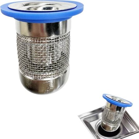 Anti-luktventil, Anti-lukt Dusjproppkjerne, Hårfanger for Dusj, Anti-lukt Dusj med Filternett, Hårfilter for Dusj