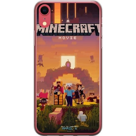 Kompatibel Mobilcover til Apple iPhone XR Minecraft Pixel Spil Byg Blok