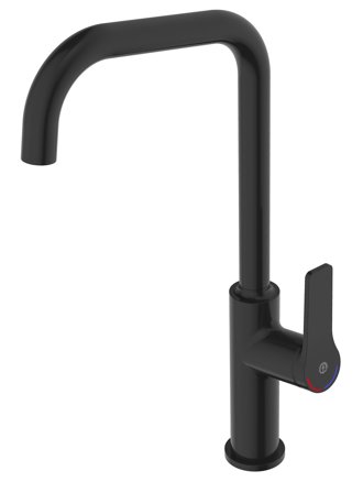 Gustavsberg Epic Köksblandare utan maskinavstängning Svart, Badrum