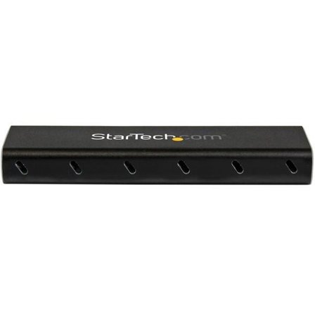 StarTech M.2 SSD Enclosure for M.2 SATA SSDs - USB 3.1 (10Gbps) with USB-C Cable - External Enclosure for USB-C Host - Aluminum (SM21BMU31C3) -