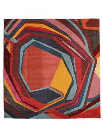 Duet Rug - Multicolor 225X225 Modern Style