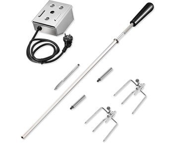 Austin and Barbeque-AABQ Kamado Rotisserie Kit-Kamado rotisserisett for AABQ pizzaringer-Barbecue-Grillutstyr