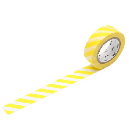 MT Washi-Tape Stripe Lemon